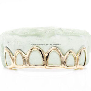 CUSTOM OPEN FACE GOLD GRILLZ SETS